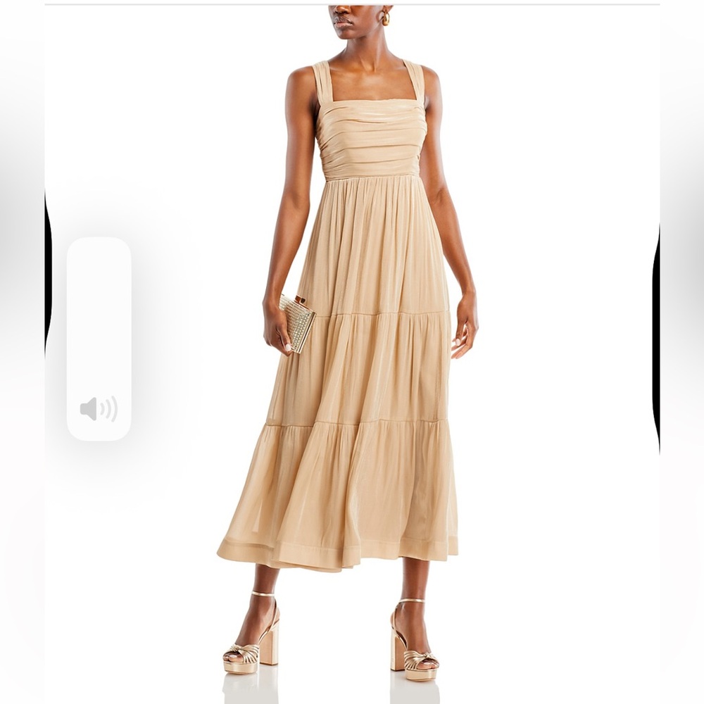 Kobi Halperin Tan Maxi Dress